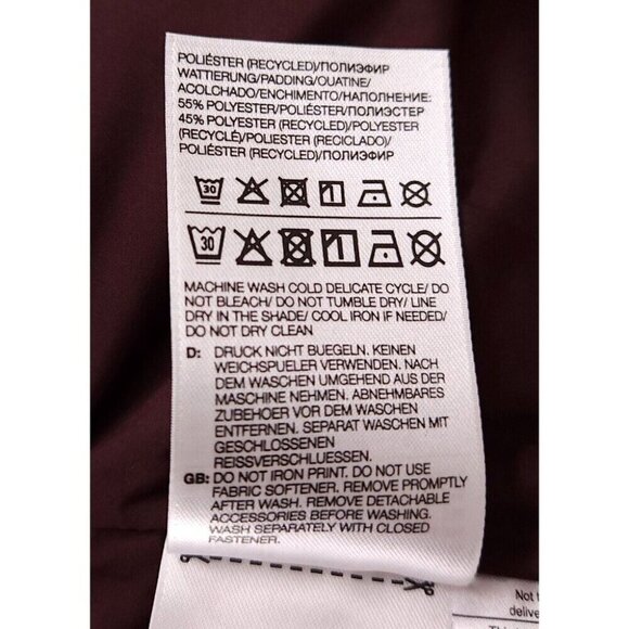 Y-3 Yohji Yamamoto Ch2 Gfx Bomber Jacket XS Mens Burgundy YS Adidas NWT - Picture 15 of 16